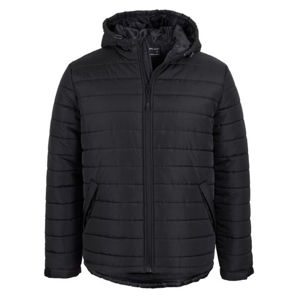 Mens Hooded Puffer Jacket Thumbnail