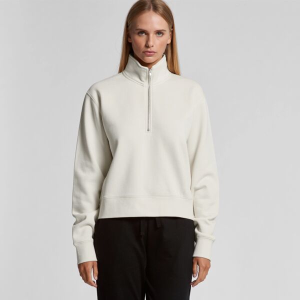 Womens Half Zip Crew Thumbnail