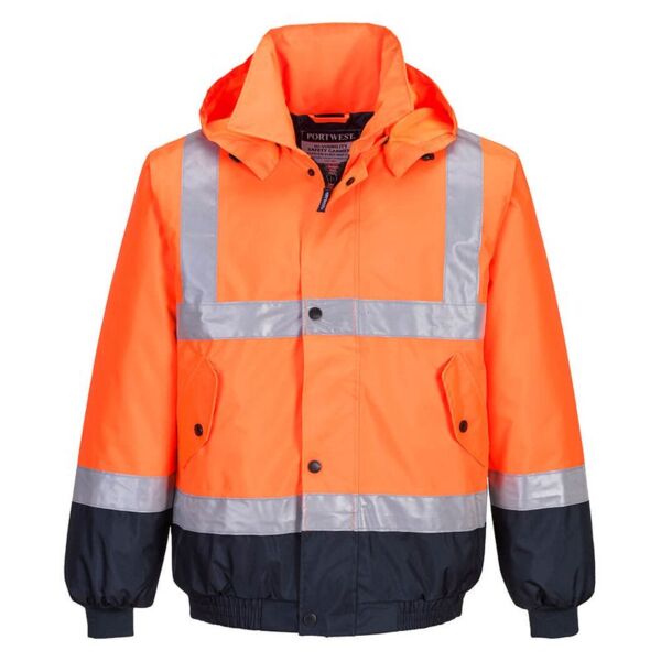 Hi-Vis Contrast Bomber Jacket Thumbnail