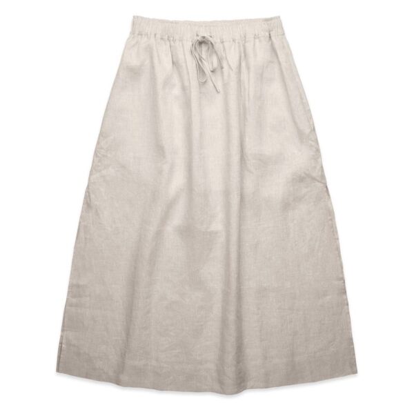 Womens Linen Skirt Thumbnail